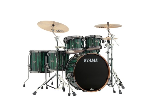 Tama Starclassic Performer Shell Kit 5 teilig - Green Grove Aurora