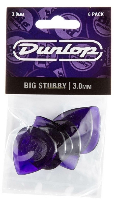Dunlop Big Stubby 3.0mm Player’s Pack