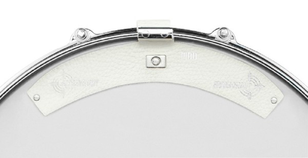 Snareweight M80 white Magnetic Drum Damper, Leder