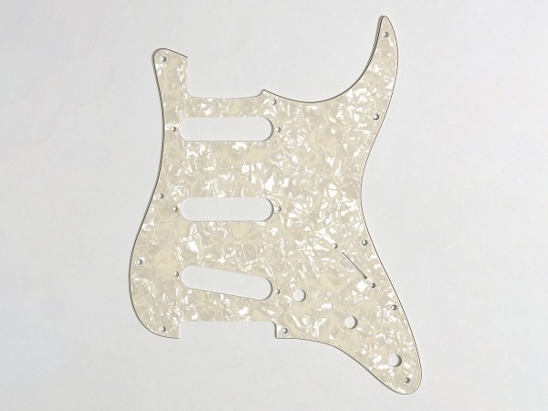 Göldo Pickguard Strat 3SC 4-fach pearl