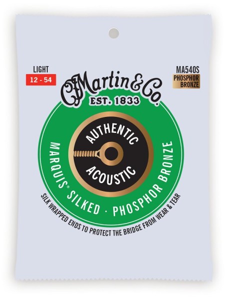 Martin MA540S Marquis Silked Phosphor Bronze Light 12-54