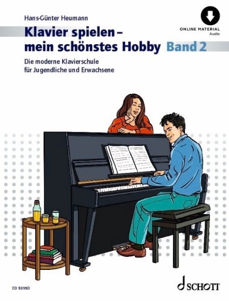Klavier spielen mein schönstes Hobby Band 2 (+Online-Audio)