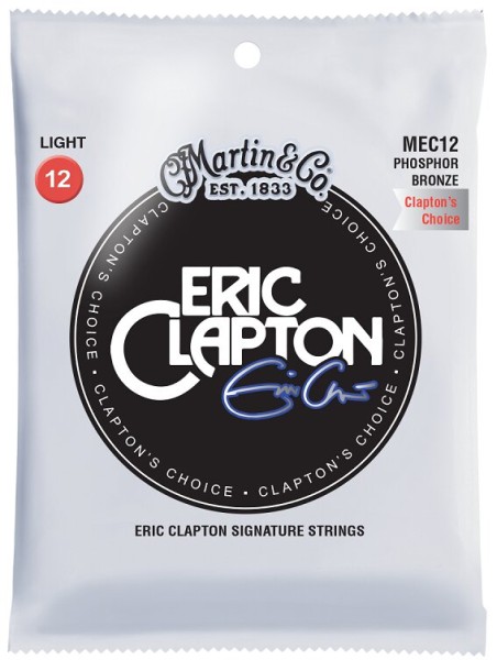 Martin MEC12 Eric Clapton Phosphor Bronze 12-54