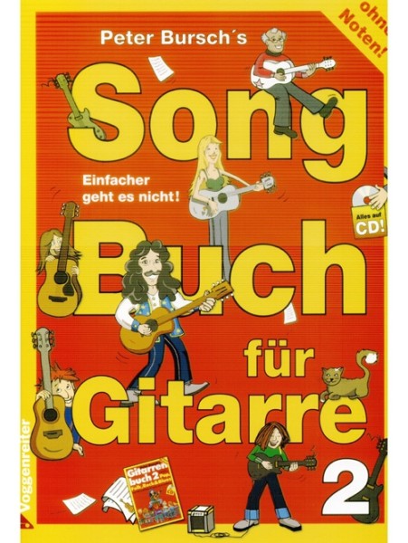 Peter Bursch's Songbuch für Gitarre 2