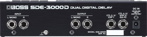 Boss SDE-3000D Dual Digital Delay -Black Week Deal-