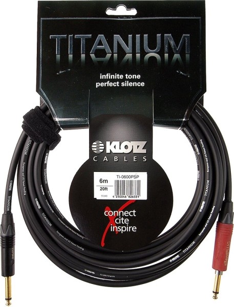 Klotz Titanium Gitarrenkabel, 6m