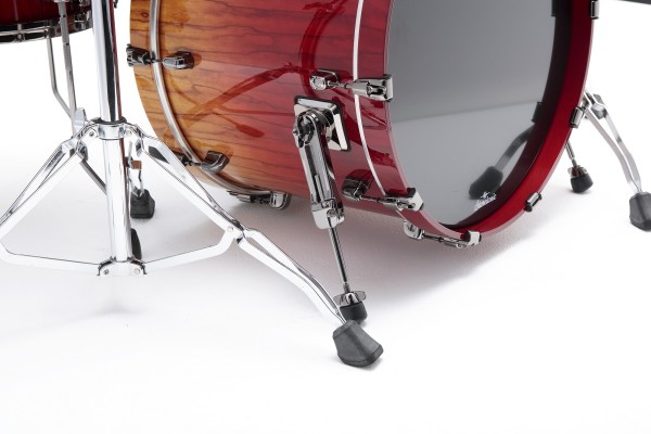 TAMA Starclassic Walnut/Birch 5 Pcs Shell Kit Vermilion Bosse Fonce Fade