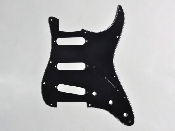 Göldo Pickguard Strat 3SC 3-fach black