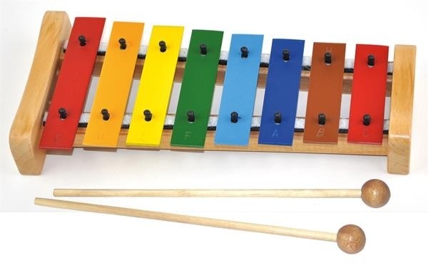 Voggy Das bunte Glockenspiel-Set
