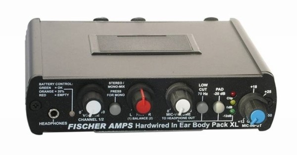 Fischer Amps Hardwired In Ear Body Pack XL