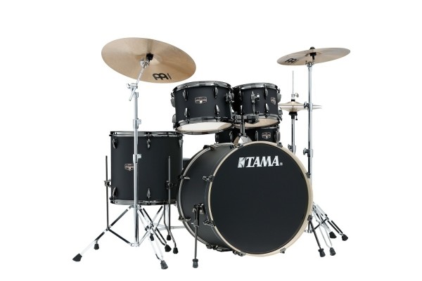 TAMA Imperialstar Drumset 5 teilig - Blacked Out Black