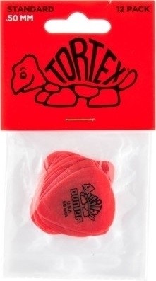 Dunlop Tortex Standard Pick 12 Player's Pack .50