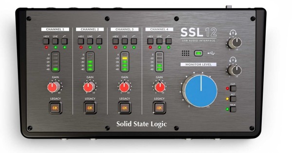 SSL 12 - 12-Kanal USB-C Audio-Interface