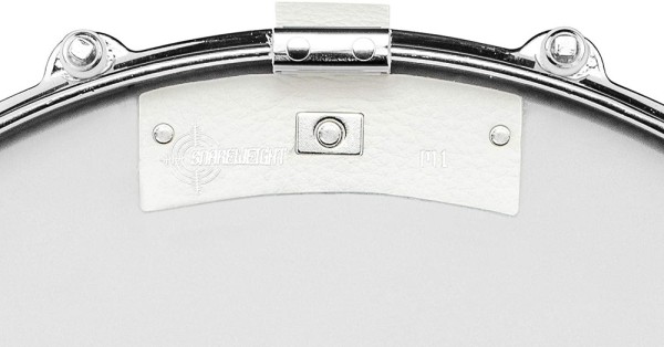 Snareweight M1b white Magnetic Drum Damper, Leder