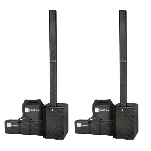 HK Audio POLAR 10 MK2 Stereo Bundle, Schwarz