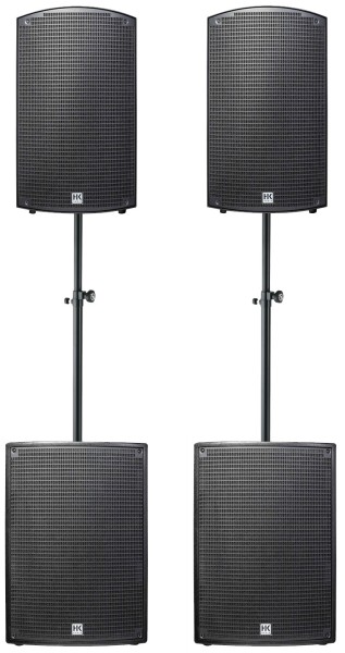 HK Audio Sonar 112 Xi/115 SUB D Halfstack Bundle - Mietgerät