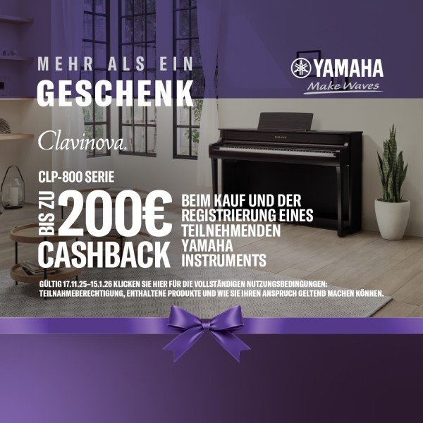 Yamaha CLP-885 B Schwarz satiniert
