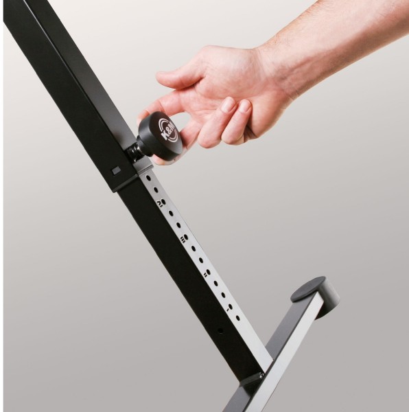 K&M 18810 Keyboard-Tisch OMEGA Schwarz