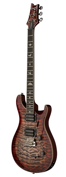 PRS SE Custom 24-08 Quilt Charcoal Cherry Burst