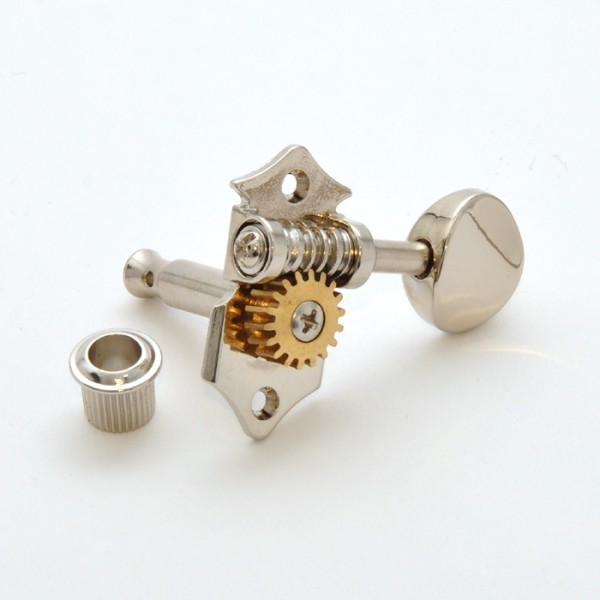 KLUSON MVV3N Key-Shape, vertikal Mechaniken 3+3 nickel