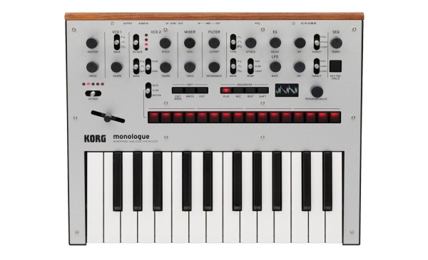 Korg monologue, silber