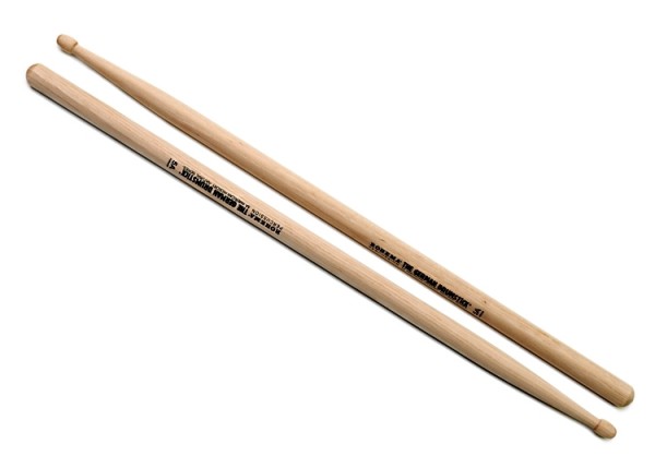 Rohema Drumsticks 5A Hickory, unlackiert