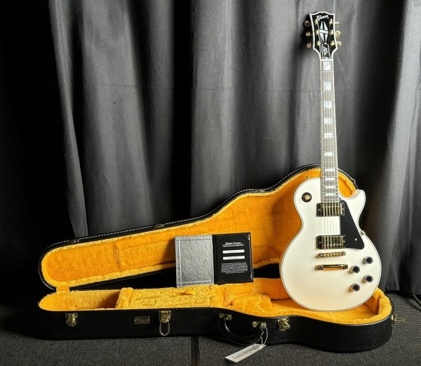 Gibson Les Paul Custom Alpine White -Black Week Deal-