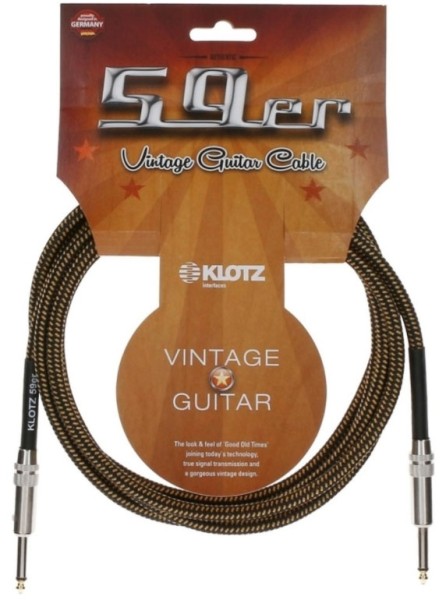 Klotz 59 Vintage Guitar Cable 3m