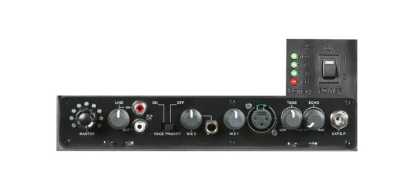 Mipro MA-708 D Mobiles Lautsprechersystem 180 Watt, RMS 120 Watt, inkl. CD-Player(Multi-Format, USB,