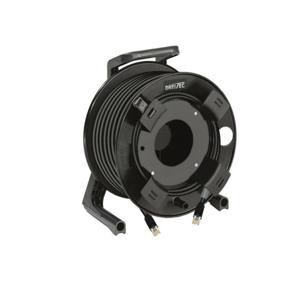 DREITEC CAT-5 Kabel 50m auf Schill Trommel