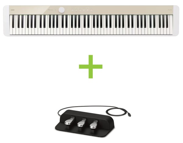 Casio PX-S1100 MB - Mellow Beige Limited Edition inkl. SP-34 Triple Pedal