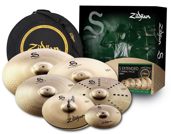 Zildjian S-Family Extended Cymbal Pack