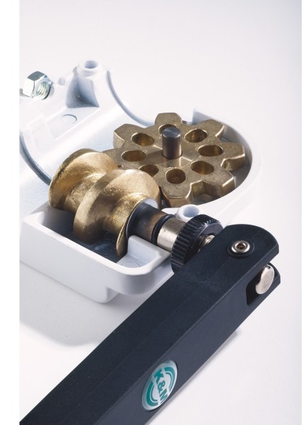 K&M 21338 Distanzrohr mit Kurbel