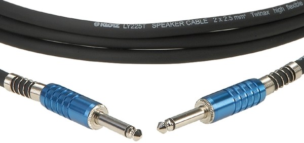 Klotz Speakerkabel 2m 2x2,5mm² Klinke