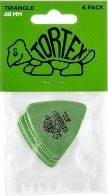 Dunlop Tortex Triangle Pick 6 Player's Pack .88 grün