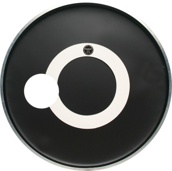 Aquarian 20" Regulator Bass Drum Black