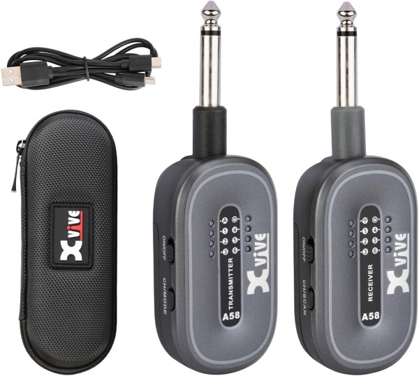 Xvive A58 Wireless System Black