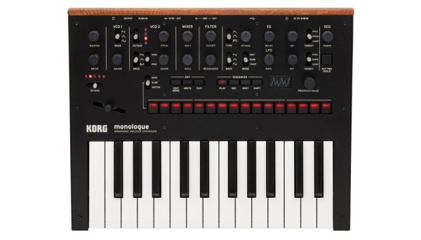 Korg monologue, schwarz
