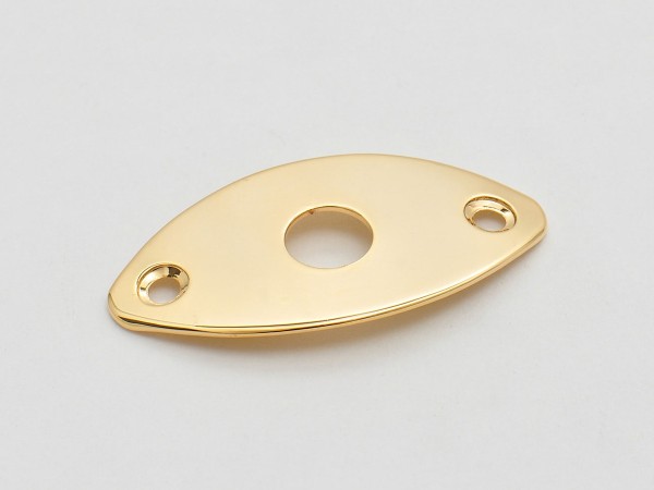 Göldo Buchsenblech, oval, gold