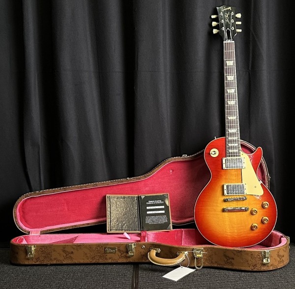 Gibson 1958 Les Paul Standard Washed Cherry Sunburst VOS -Black Week Deal-