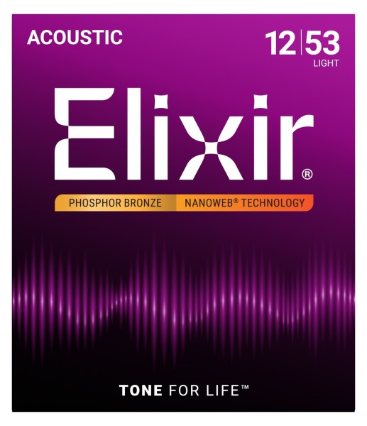 Elixir Nanoweb 16052 Phosphor Light 12-53
