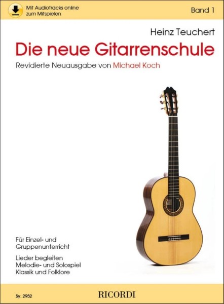 Die neue Gitarrenschule 1 (+audio online)