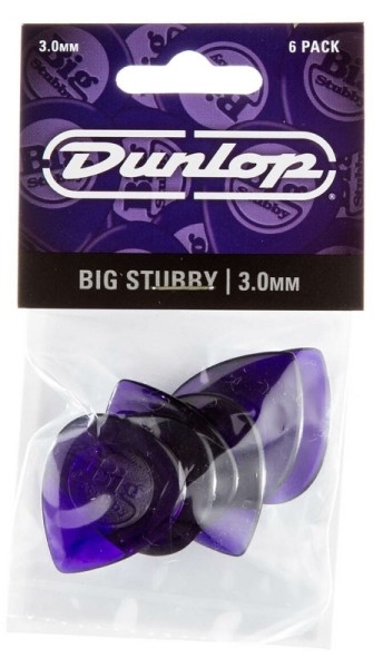 Dunlop Big Stubby 3.0mm Player's Pack