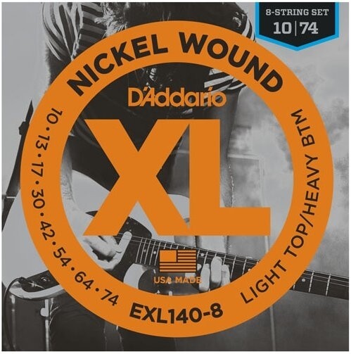 Daddario EXL140-8 8-String, 10-74