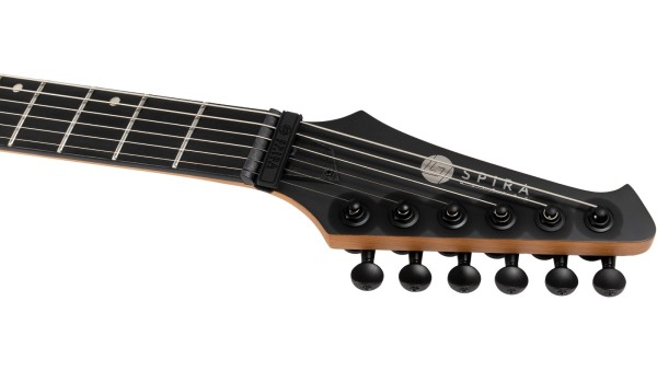Spira Guitars T-400 Baritone MBK Satin Black