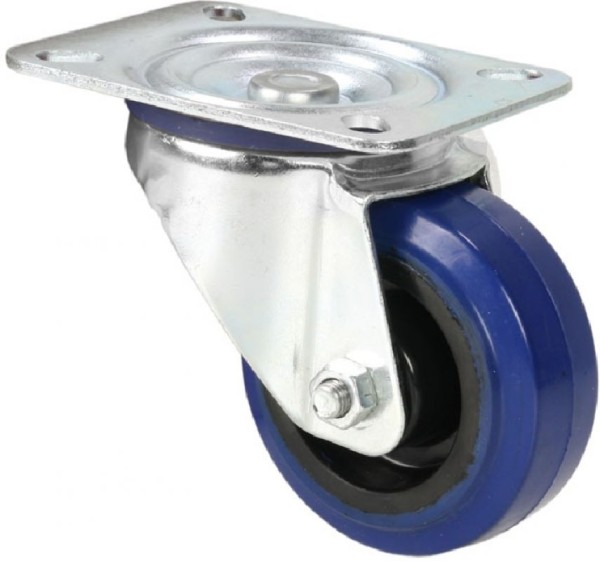 Adam Hall Lenkrolle 372151 100mm blau