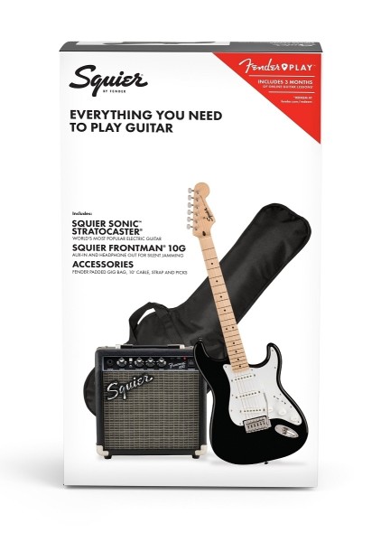 Squier Sonic Stratocaster Black Pack