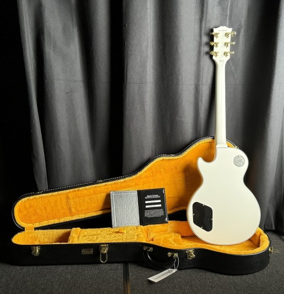 Gibson Les Paul Custom Alpine White -Black Week Deal-