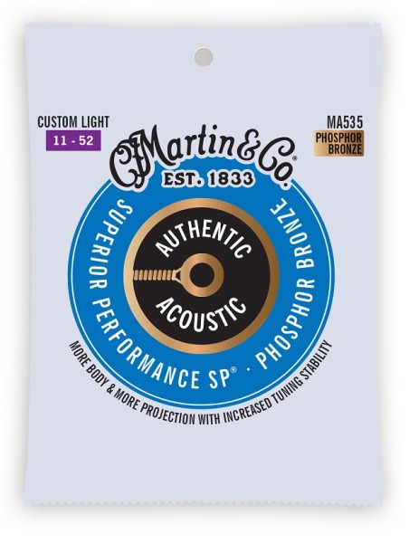 Martin MA535 Phosphor Bronze Custom Light 11-52