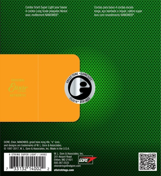 Elixir Nanoweb E-Bass Super Light 40-95